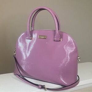 Kate Spade Lilac Patent Leather Tote
